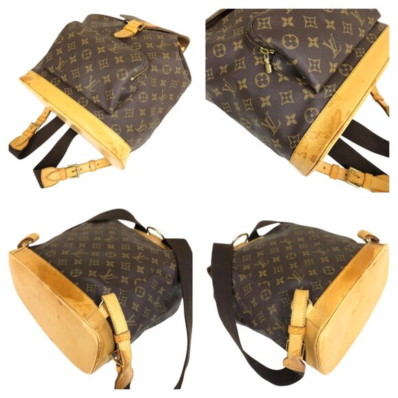 Authentic Louis Vuitton Montsouris GM Monogram Backpack jp540-111425 - Picture 8 of 16